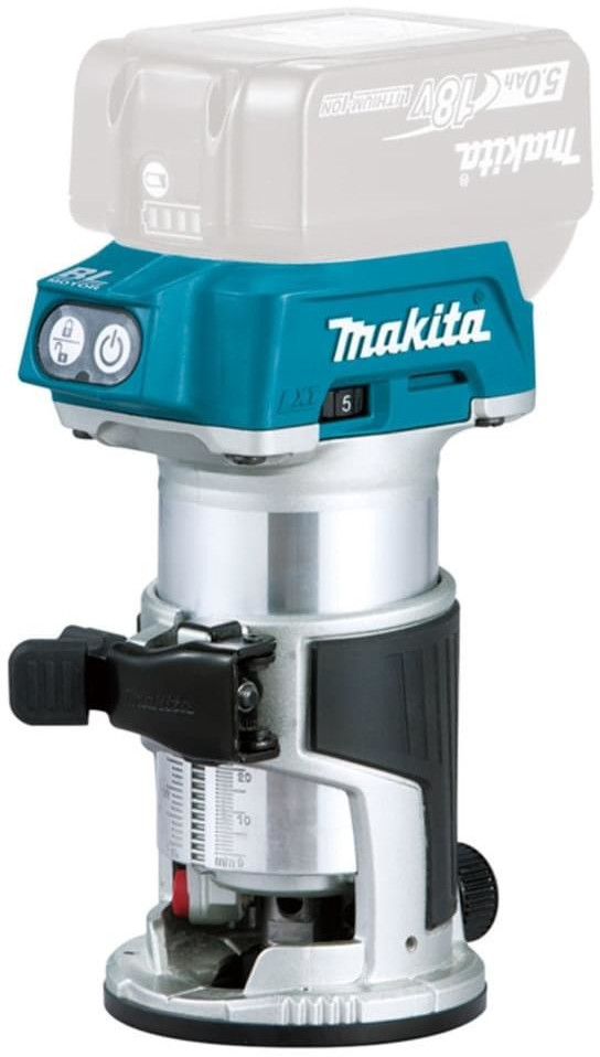 Makita Akku-Multifunktionsfräse 18,0 V DRT50Z 