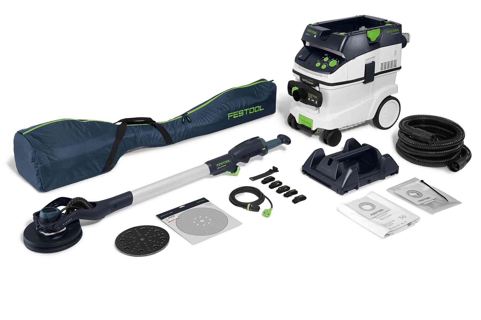 Festool Langhalsschleifer- und Sauger-Set LHS2-M 225EQ/CTM 36