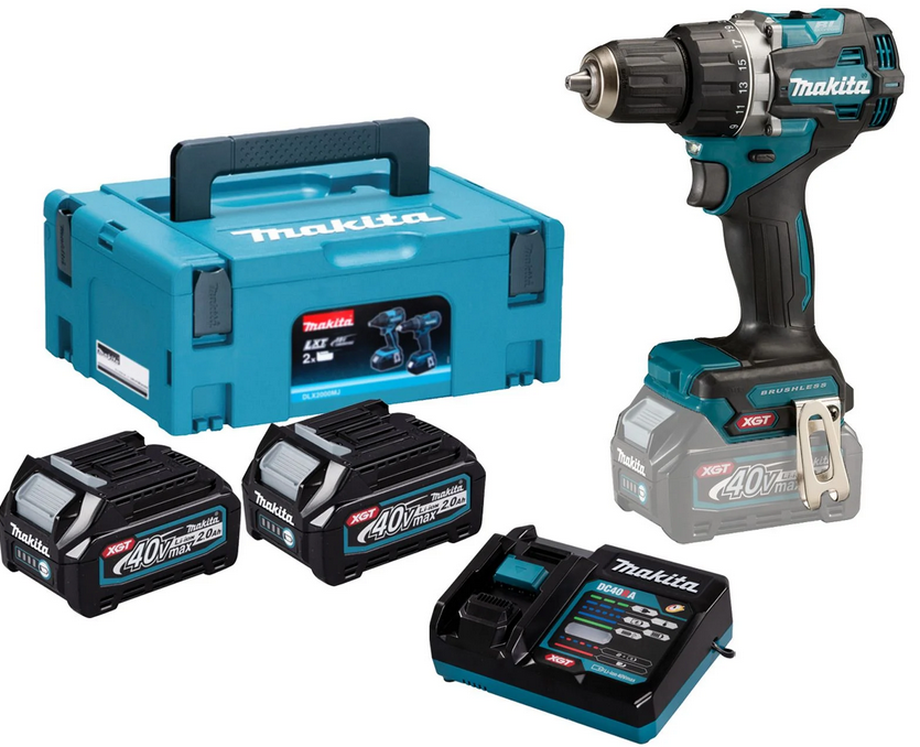 Makita Akku-Bohrschrauber 40V max. / 2,0 Ah,