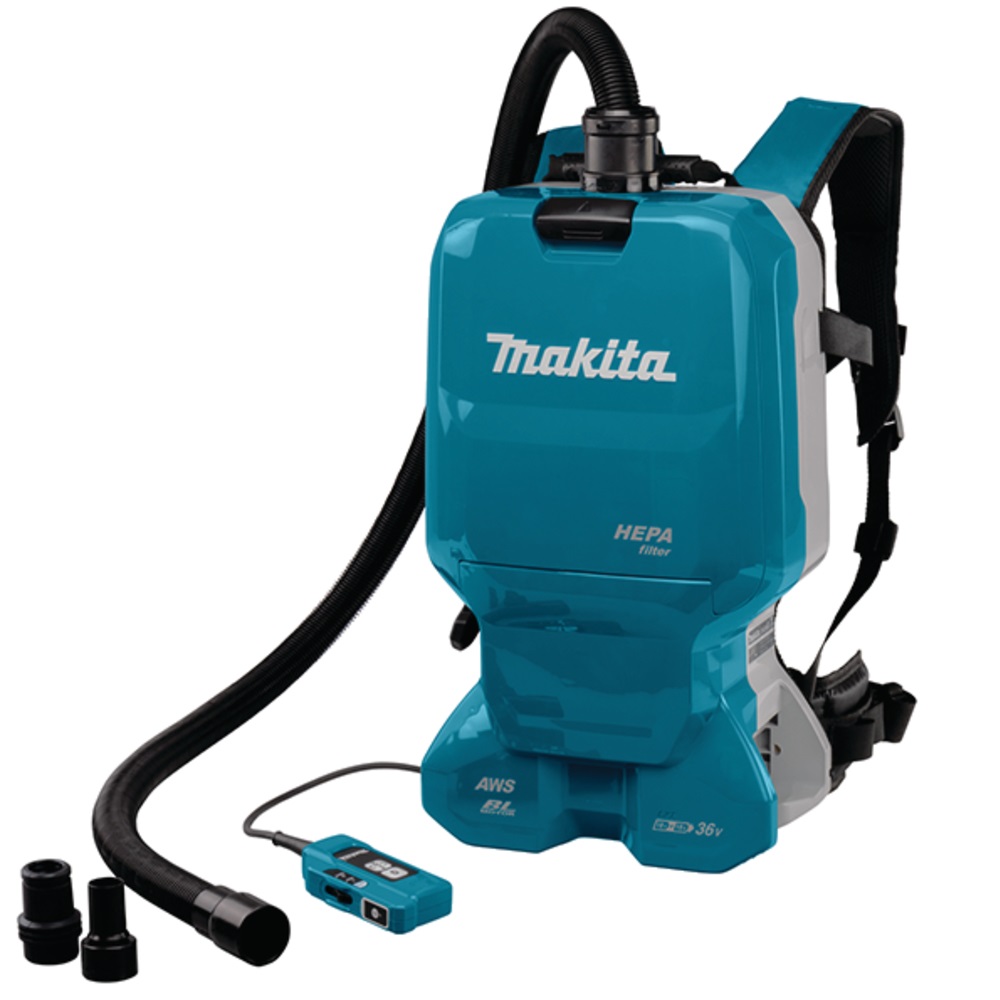 Makita DVC665ZU Akku-Rucksackstaubsauger ohne Akku und ohne Ladegerät