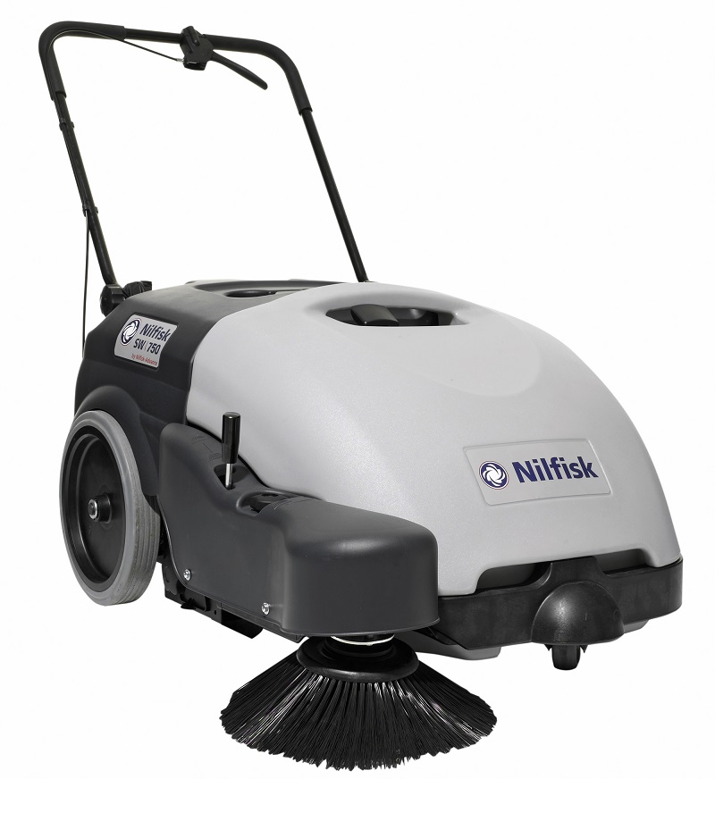 Nilfisk SWEEPER SW750 Kehrmaschine  Lieferumfang ohne Batterie mit eingebauten Ladegerät