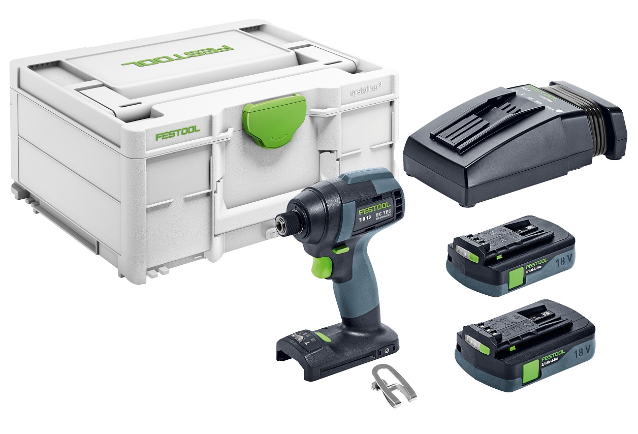 Festool Akku-Schlagschrauber TID 18 C 3,1-Plus