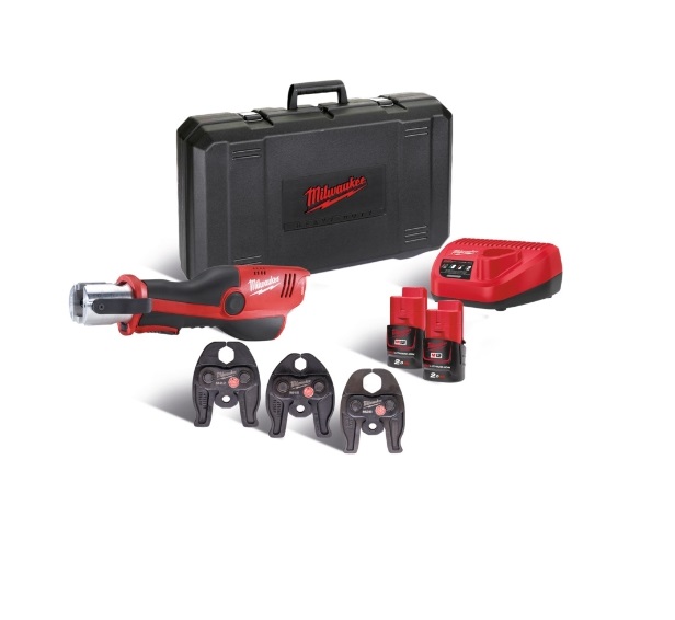 Milwaukee M12HPT-202C M-Set Akku-Presswerkzeug