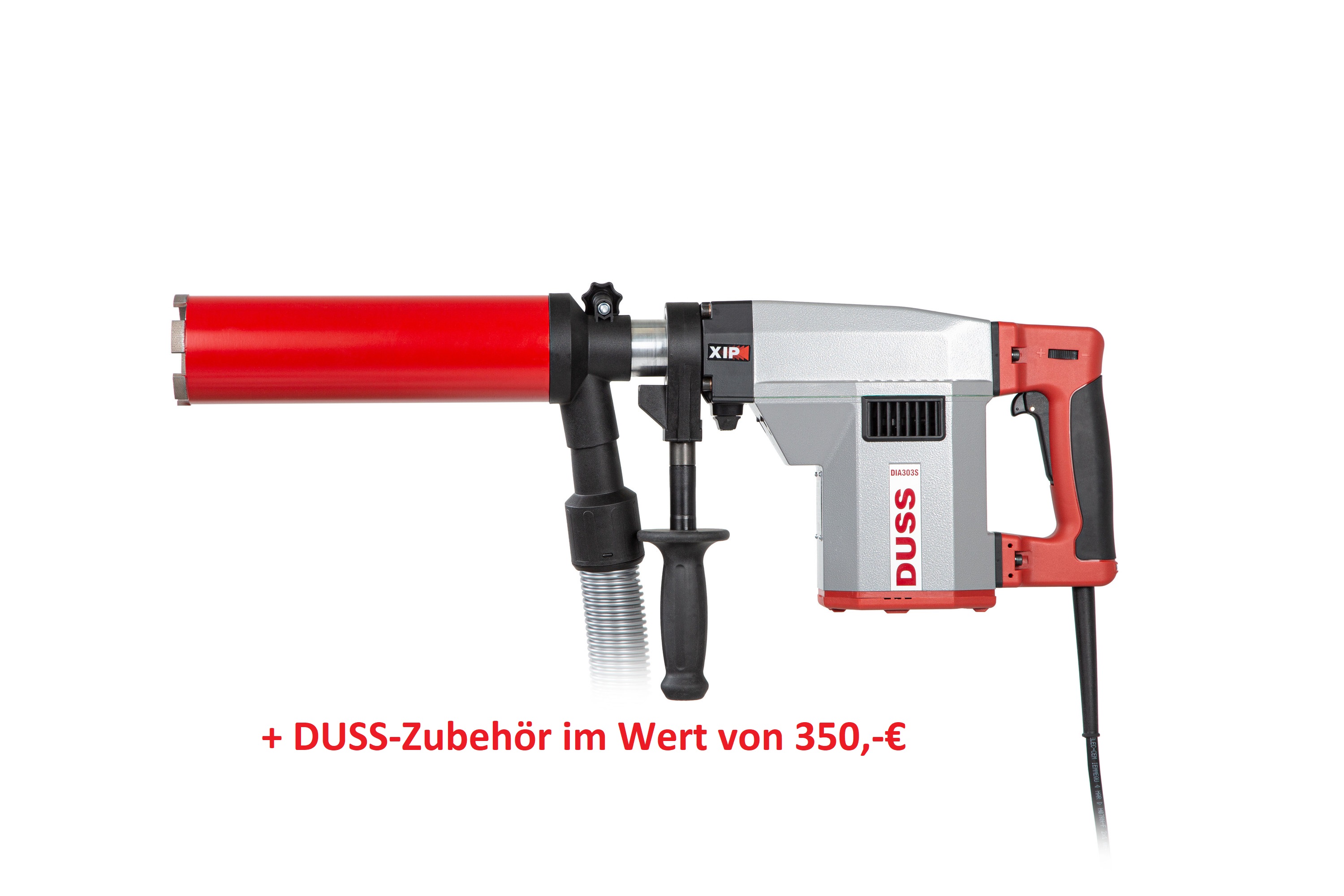 Duss Diamantbohrmaschine DIA303S SET + Zubehör im Wert von 350€