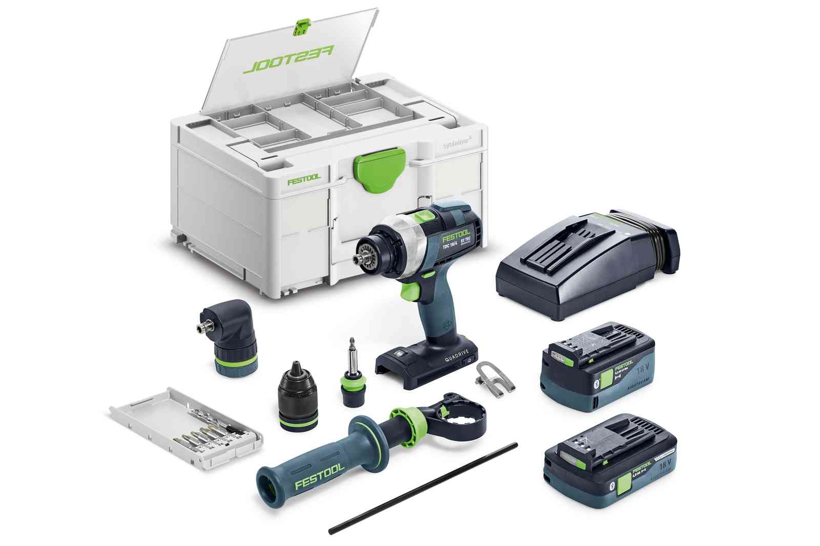 Festool Akku-Bohrschrauber TDC 18/4 5,0/4,0 I-Set QUADRIVE