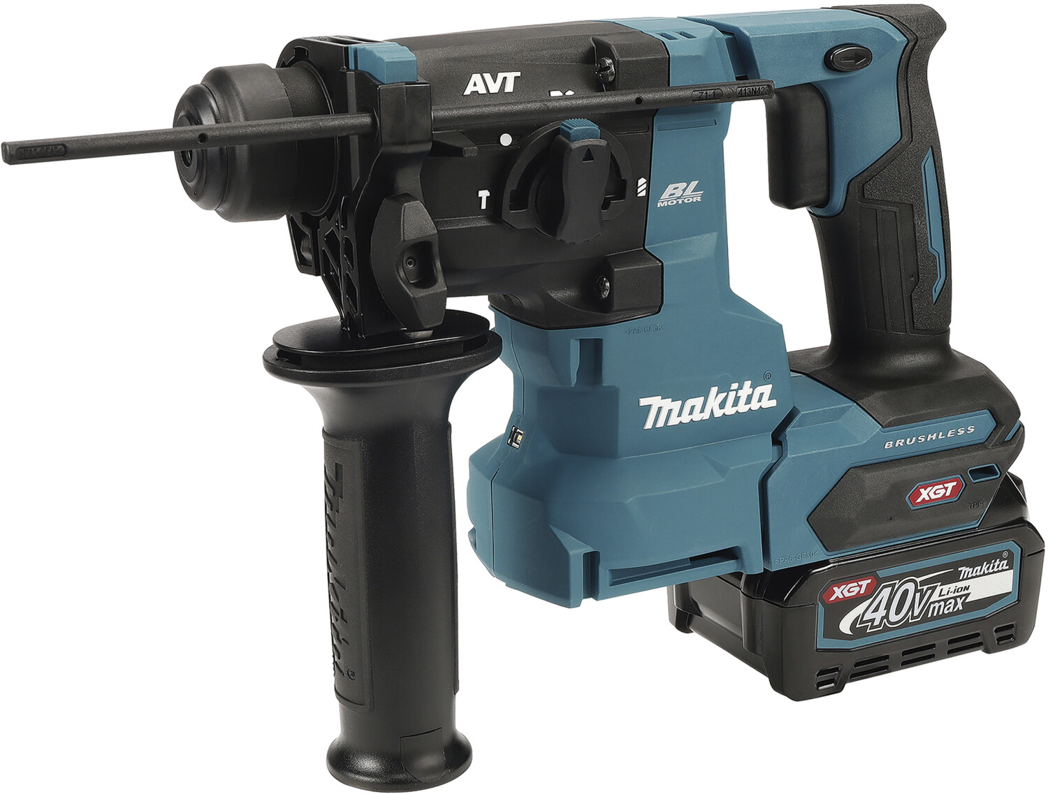 Makita Akku-Kombihammer SDS-PLUS HR010GD201 40V max 2,5 Ah, 2 Akk