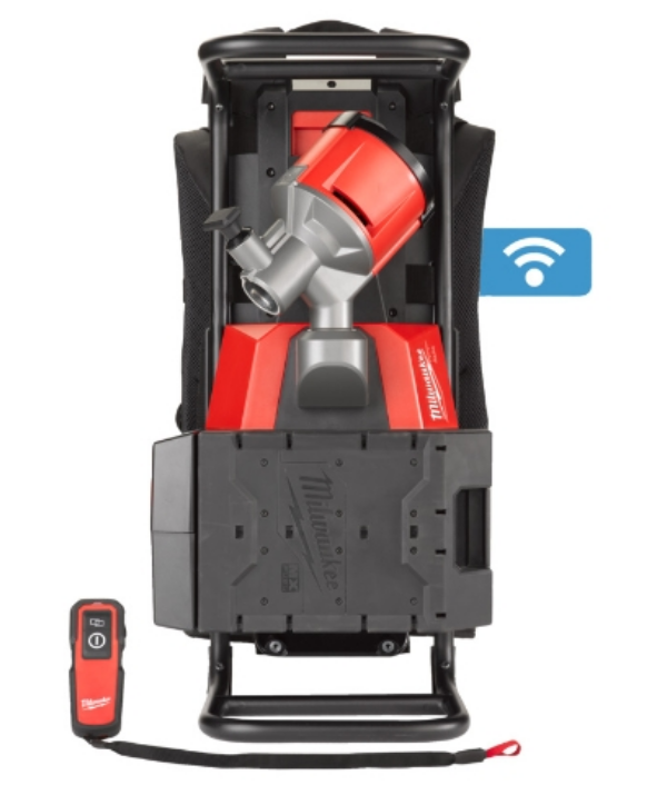 Milwaukee MXFCVBP-602 Rucksack-Betonverdichter