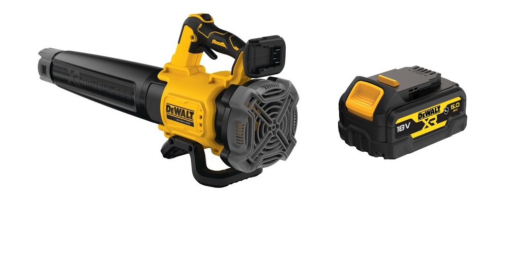 Dewalt DCMBL562N-XJ 18 Volt Akku-Gebläse (bürstenlos) inkl. 5 Ah Akku