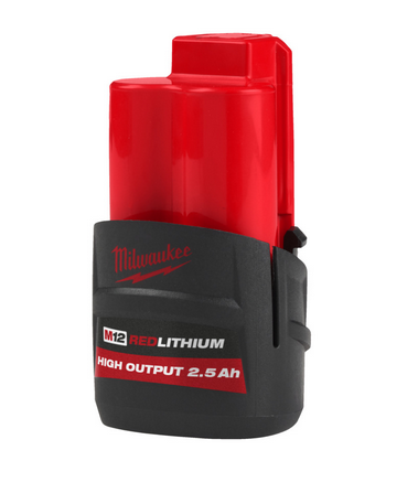 Milwaukee M12HB2.5 High Output-Akku 4932480164