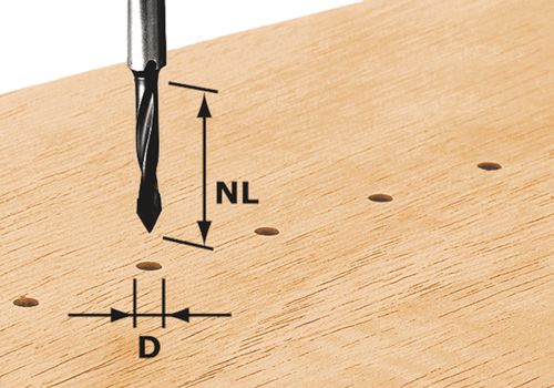 Festool Durchgangsbohrer HW S8 D5/30