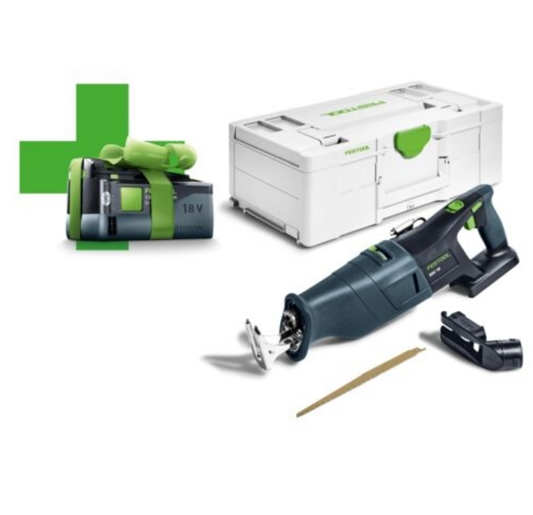 Festool Akku-Säbelsäge RSC 18 EB-Basic-5,0