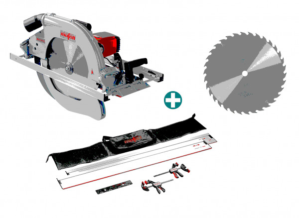 Mafell Zimmerei-Handkreissäge MKS 185 Ec + Zubehör